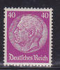 ALLEMAGNE N°456 40P LILAS ROSE HINDENBURG  NEUF SANS CHARNIERE - Nuovi