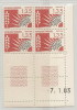 (d) Bloc De 4 Timbres Du N°179 (Les 4 Saisons été) (07/01/1983) - Precancels