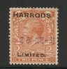 UK - KINGS  - REVENUE STAMPS  - SG 368  Used As Revenue By HARRODS Limited - Revenue Stamps