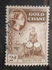 Gold Coast - 1954 - Mi.nr.141 - Used - QEII - Drummer - Definitives - Côte D'Or (...-1957)