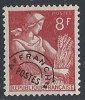 1954-59 FRANCIA PREANNULLATI 8 F SENZA GOMMA - FR106 - 1953-1960