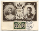 MONACO 19 AVRIL 1956 - Cartoline Maximum