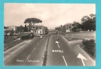 PORTICI AUTOSTRADA CARTOLINA FORMATO GRANDE VIAGGIATA NEL 1962 - Portici