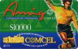 Lote TT38, Colombia, Tarjetas Telefonicas, Phone Cards, Comcel, Futbol, Mundial 98, Jamaica, 10.000, Mint, Soccer - Colombie