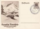 GERMANY  THIRD REICH 1936 POSTCARD MiNr 257 STAMPED - Cartes Postales