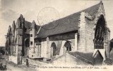 Cp , 87 , LOUDUN , L'église Saint Pierre Du Martray , Voyagée 1915 - Loudun