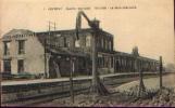 "JEUMONT - Guerre Mondiale 1914 1918 - La Gare Intérieure" (1919) - Jeumont