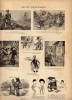 SUPLMT REVUE ENCYCLOPEDIQUE,NOV.1898 ,DESSINS SATIRIQUES ET COMMENTAIRES HUMOUR DECAPANT/ EVENEMENTS MONDIAUX,MODE - Magazines - Before 1900