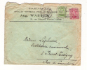 Belgique: Lettre  : Houblons  Aug. WARREM  ; Liège Flamme: JO D'Anvers 1920; Cachet D'arr. TAVIGNY - Birre