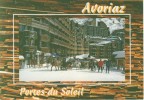 74 Avoriaz Station Sans Voitures Chevaux Attelés La Promenade Du Festival  CPSM Circulé 99 BE - Avoriaz