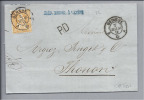 Schweiz 1866-05-07 Genève Ganzrayonbrief Nach Thonon Mit 20 Rp. Sitzende Helvetia - Lettres & Documents