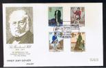 RB 862 - 1979 GB Philart First Day Cover FDC - Rowland Hill - Kidderminster Mail Coach Run Postmark Cat £6 - 1971-1980 Decimal Issues