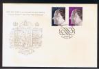 RB 862 - 1972 GB First Day Cover FDC - Silver Wedding - Windsor Postmark Cat £8 - 1971-1980 Decimal Issues