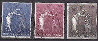 Y8549 - SAN MARINO Ss N°770/72 - SAINT-MARIN Yv N°725/27 - Used Stamps