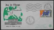 CONSEIL DE L EUROPE - STRASBOURG - INNSBRUCK  / 1965  ENVELOPPE ILLUSTREE PRIX DE L EUROPE  (ref EUR317) - Comunità Europea