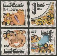 Brazil Brasil 1972 Mi 1346 /9 YT 1022 /5 SG 1412 /5 ** Social Development / Nationale Entwicklung - Ongebruikt