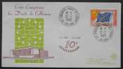 CONSEIL DE L EUROPE - STRASBOURG - DROITS DE L HOMME  / 1969  ENVELOPPE ILLUSTREE  (ref EUR323) - European Community