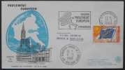 CONSEIL DE L EUROPE - STRASBOURG - ELECTIONS   / 1969  ENVELOPPE ILLUSTREE  (ref EUR339) - Comunità Europea