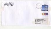 Mailed Cover (letter)   From Greece - Cartas & Documentos