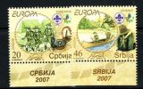 SERBIA  2007 EUROPA CEPT  MNH - 2007