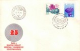 1974. . Hungary,  25 Years The Technical Cooperation With The Soviet Union ,,FDC - FDC