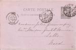 Entier Type Sage 10 Centimes Obl Bordeaux Gironde - 1877-1920: Periodo Semi Moderno