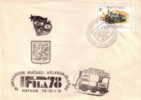 1976. . Hungary,  Centenary Of Győr-Sopron Railway, Youth Exhibition, FDC - FDC