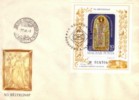 1977. Hungary, 50th Stamp Day, Block, FDC - FDC