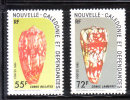 New Caledonia 1985 Seashells MNH - Unused Stamps
