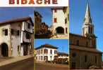 64 BIDACHE Maisons 13°s Rue Principale Et Les Arceaux 13°s Mairie Eglise - Bidache