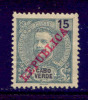 ! ! Cabo Verde - 1911 D. Carlos 15 R - Af. 89 - No Gum - Kapverdische Inseln