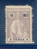 ! ! Portuguese India - 1914 Ceres 3 R - Af. 258 - MH - Inde Portugaise