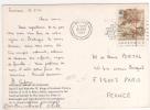 Timbre Yvert N° 1132 / CP , Carte , Postcard Du  10/08/84 Pour La France - Cartas & Documentos