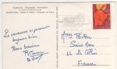 Timbre Yvert N° 437  " St Nicolas "  / CP , Carte , Postcard Du  14/07/72 Pour La France - Lettres & Documents