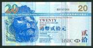 HONG KONG , 20 DOLLARS 1.7.2003. P-207a , UNC - Hongkong