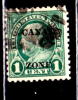 Canal Zone 1924 1 Cent Ben Franklin Issue #71 - Canal Zone