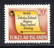 Tokelau MNH Scott #19 History Of Tokelau - 20c Scroll - New Zealand Colony - Tokelau