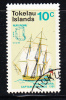 Tokelau Used Scott #23 10c "Pandora' Sailing Ships - Discovery Of Tokelau Islands - Tokelau