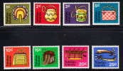 Tokelau MNH Scott #25-#32 Native Handicrafts - Tokelau