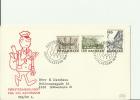 DENMARK 1975 - FDC BUILDINGS CONSERVATION- FULL SERIES OF STAMPS  W 3 STAMPS OF 70-120-150  POSTM. JUN 19, RE 129 - FDC