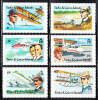 Turks & Caicos MNH Scott #347-#352 Aviation Progress - Turcas Y Caicos