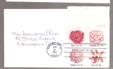 FDC Flowers - Scott # 1879a - 1981-1990