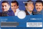 Lote TT125, Colombia, Tarjeta Telefonica, Phone Card, Bell South, CD, Jorge Celedon, Beto Y Franco, Very Rare - Colombie