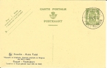 CP De BRUXELLES / BRUSSEL " Musée Postal Télégraphie Et Téléphonie Avec Cachet Spécial ( Musee Postal - Post Museum )" . - Museos