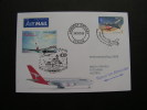 ==  Austria Flugbrief 2008 Cypros  Mixed Franking  Australien Österreich , Wie Geht So Was ?? - Lettres & Documents