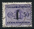 ● ITALIA - R.S.I. 1944 - SEGNATASSE - N.° 66 Usato - Fil. D - Cat. ? € - Lotto N. 924 - Postage Due