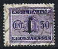 ● ITALIA - R.S.I. 1944 - SEGNATASSE - N.° 66 Usato - Fil. D - Cat. ? € - Lotto N. 924 - Taxe