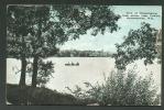 USA  ,  VIEW OF  OCONOMOWOC  FROM ACROSS LAKE FOWLER ,  OCONOMOWOC  WISCONSIN  , OLD  POSTCARD - Other & Unclassified