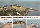 ¤¤  -  CR 1 C  -  SAINT-JACUT-de La MER  -  Multivues  - Plage , Port , L'Ile Des Hébihens , Vue Panoramique  -  ¤¤ - Saint-Jacut-de-la-Mer