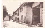 Carte Postale Ancienne De L´Isère - Brangues - Hôtel Genin - Route De Saint Victor - Brangues